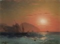 Mit Blick auf das Ayu Dag Krim Seestück Boot Ivan Aivazovsky